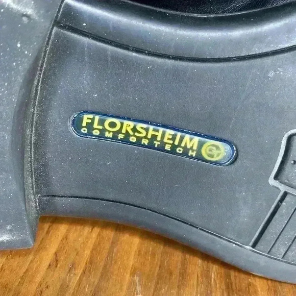 Florsheim Comfortech Ortholite Men's Black Lace Up Oxfords Size 12 - Picture 9 of 9